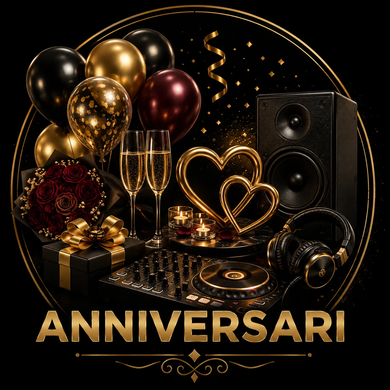 DJ per anniversari con musica e animazione