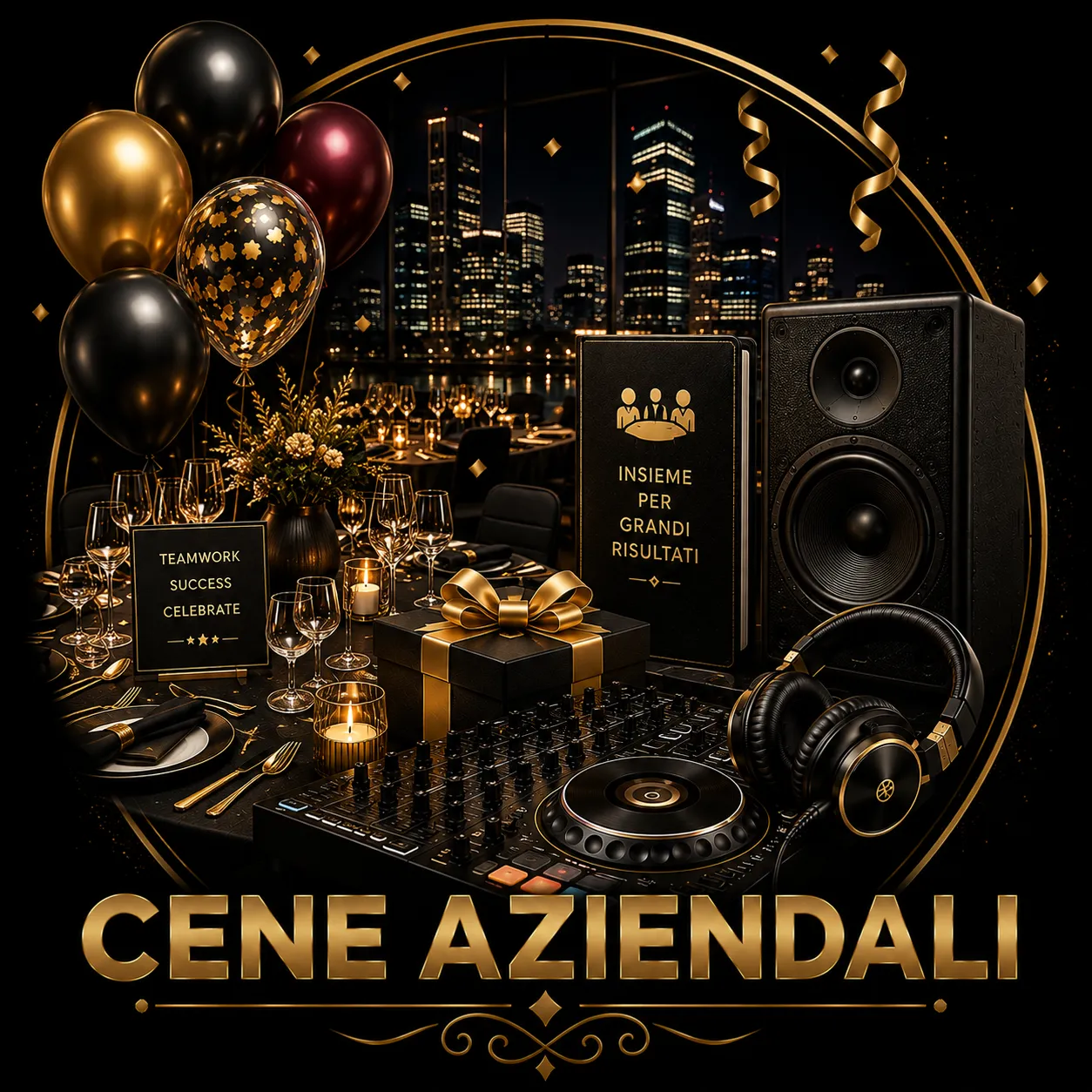 DJ per cene aziendali con musica e animazione